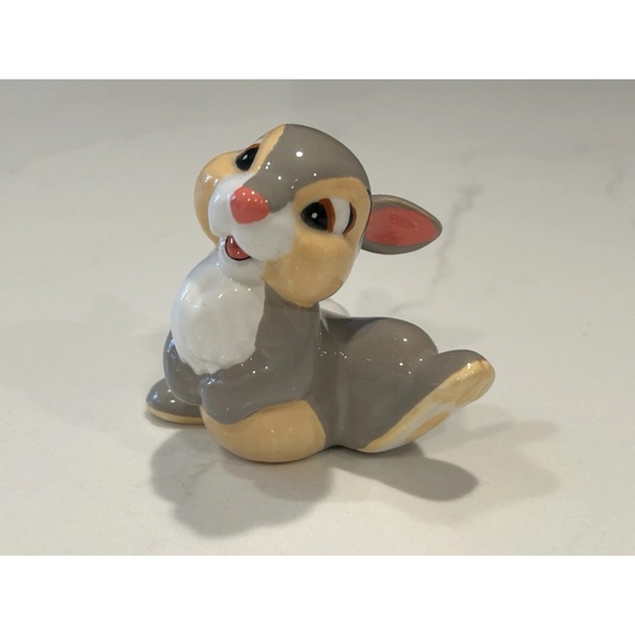 Vintage Set Walt Disney THUMPER & FLOWER from Movie Bambi Hand Painted Figurines - Picture 3 of 6